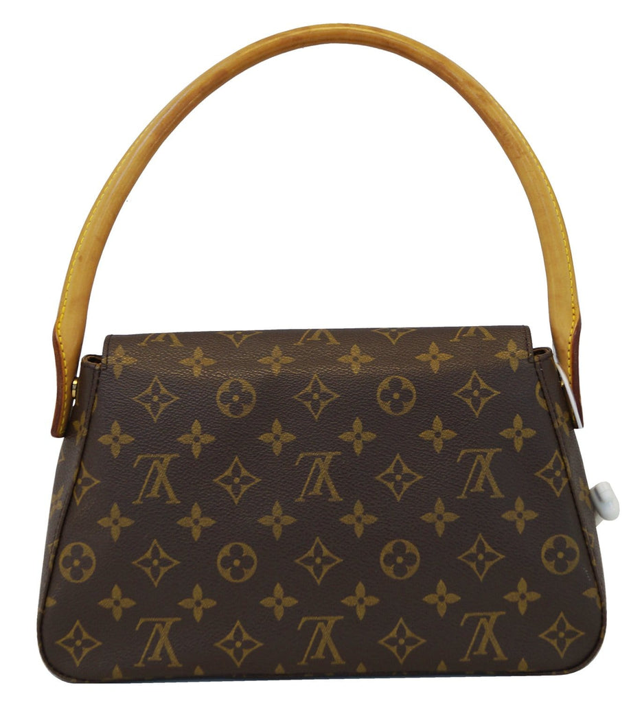 LOUIS VUITTON LOOPING BROWN MONOGRAM CANVAS SHOULDER BAG – RDB