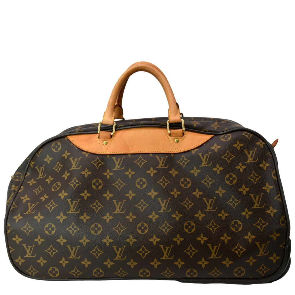 Eole leather 24h bag Louis Vuitton Brown in Leather - 30381625