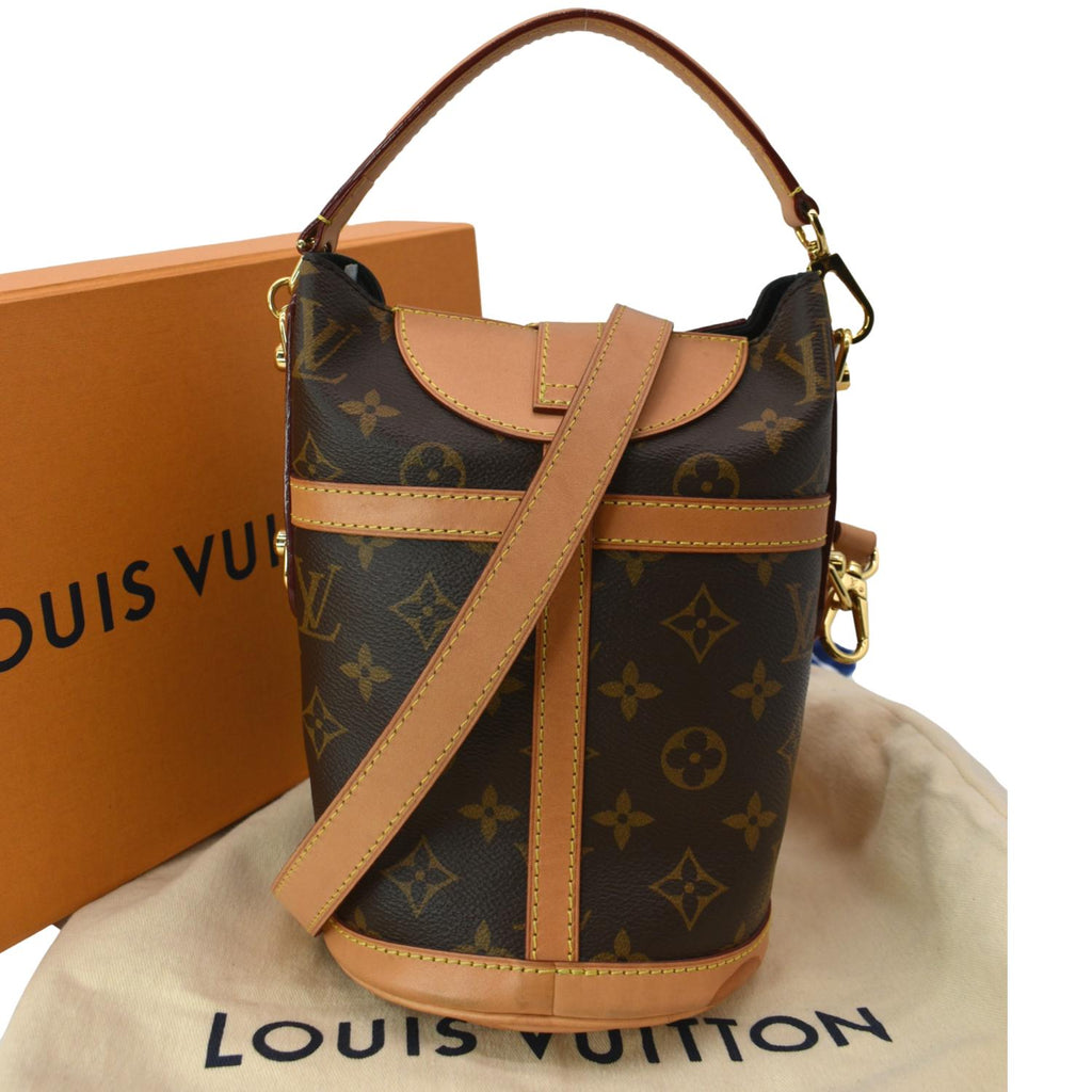 Louis Vuitton (Ultra Rare) Monogram Vintage 871465 Brown Coated Canvas  Weekend/Travel Bag, Louis Vuitton