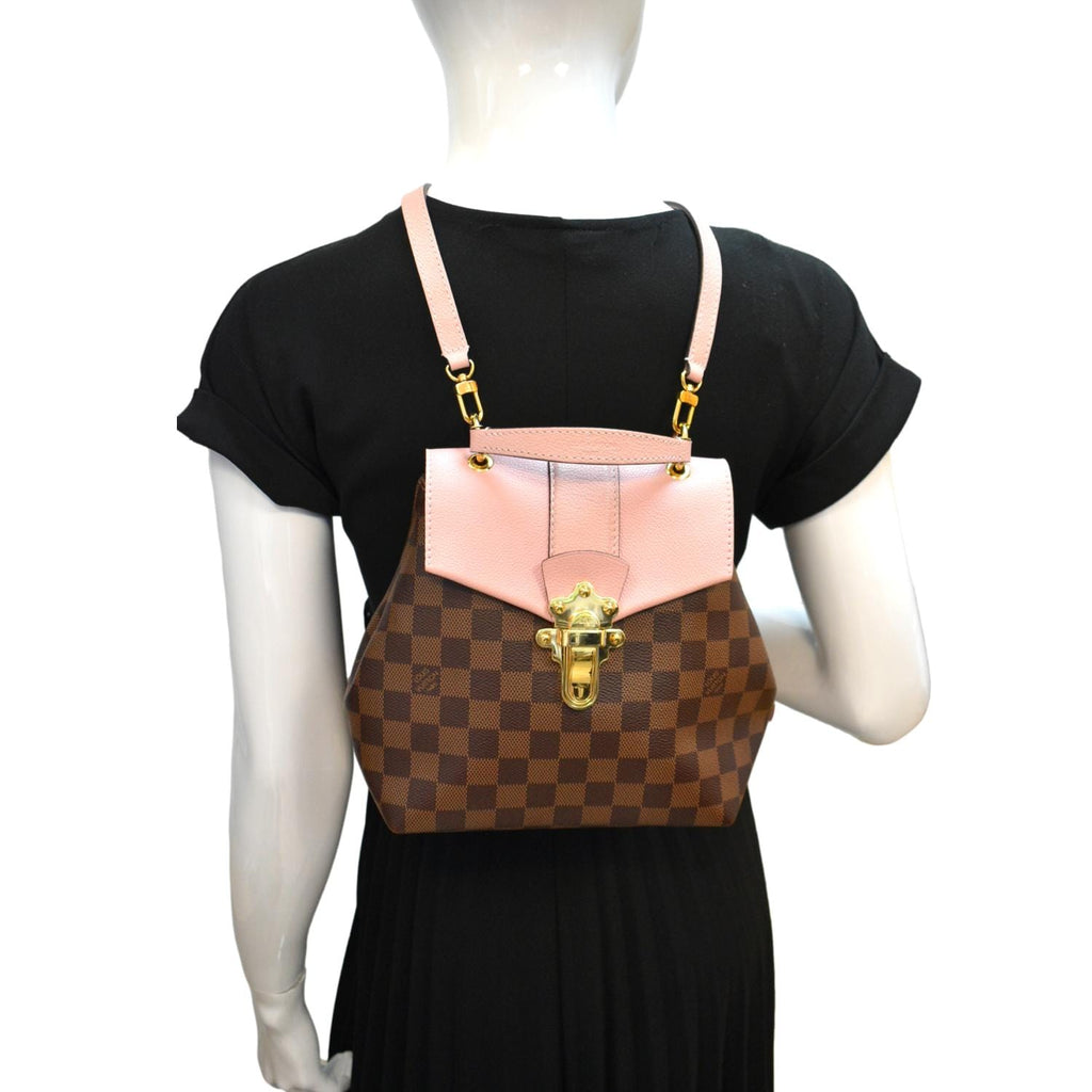 Louis Vuitton Damier Ebene Clapton Magnolia/Rose Ballerine Crossbody Bag -  ShopperBoard