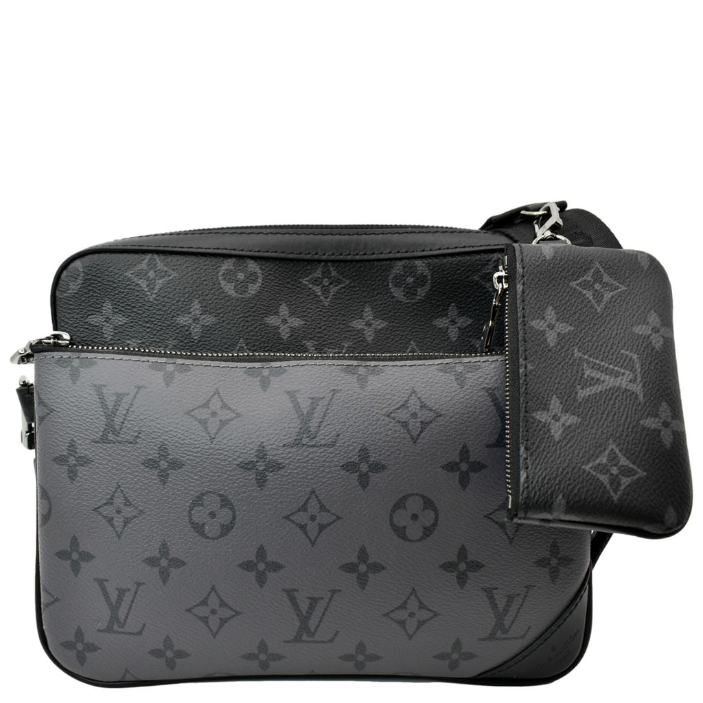 Trio Messenger, Used & Preloved Louis Vuitton Crossbody Bag