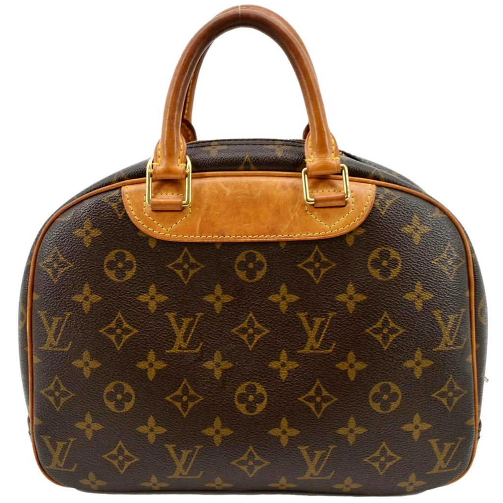 Trouville cloth handbag Louis Vuitton Brown in Cloth - 34342793