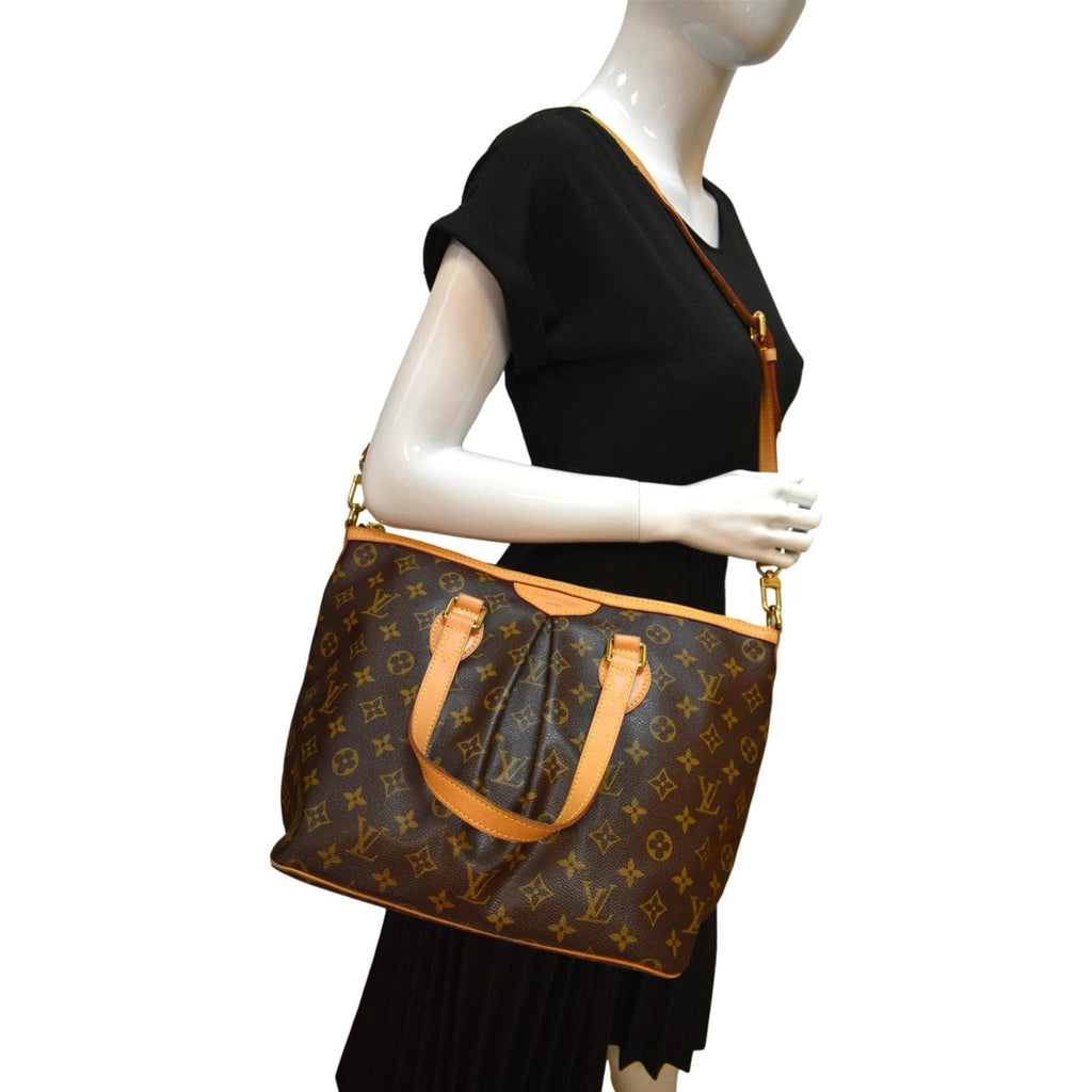 $1200 Louis Vuitton Monogram Canvas Classic Palermo PM Shoulder Bag Purse -  Lust4Labels