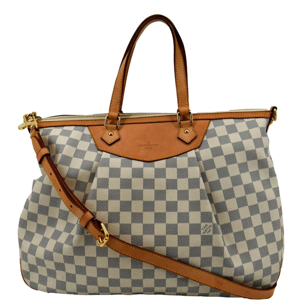 Louis Vuitton Damier Azur Siracusa GM (SHG-30233) – LuxeDH