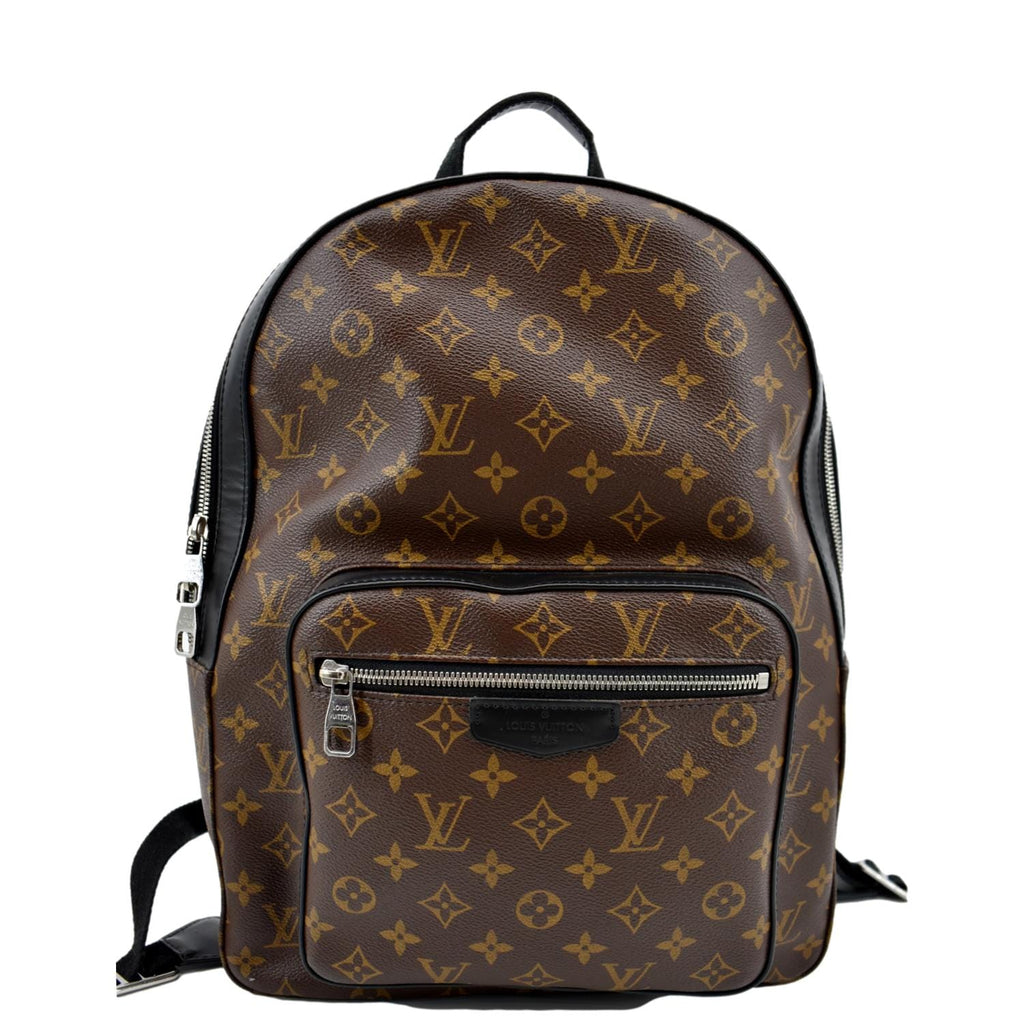 Josh backpack cloth bag Louis Vuitton Brown in Cloth - 29622013