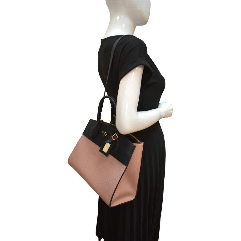 Louis Vuitton LOUIS VUITTON Handbag Shoulder Bag City Steamer MM Leather  Magnolia Women's M53019