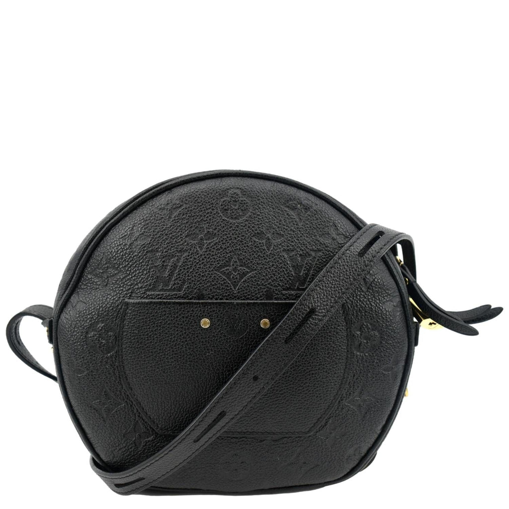 Louis Vuitton Black Empreinte Leather Boite Chapeau Souple MM For Sale at  1stDibs