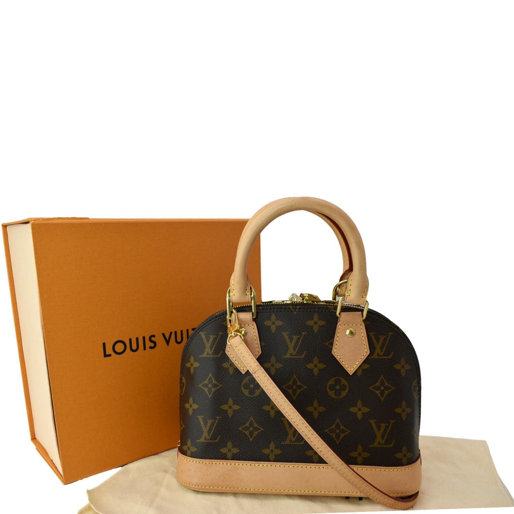 Alma BB Monogram Canvas, Brown, LOUIS VUITTON ®