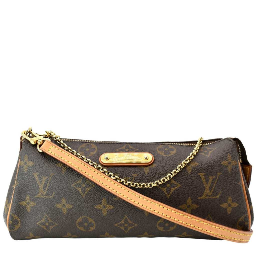 Eva leather crossbody bag Louis Vuitton Brown in Leather - 38697298