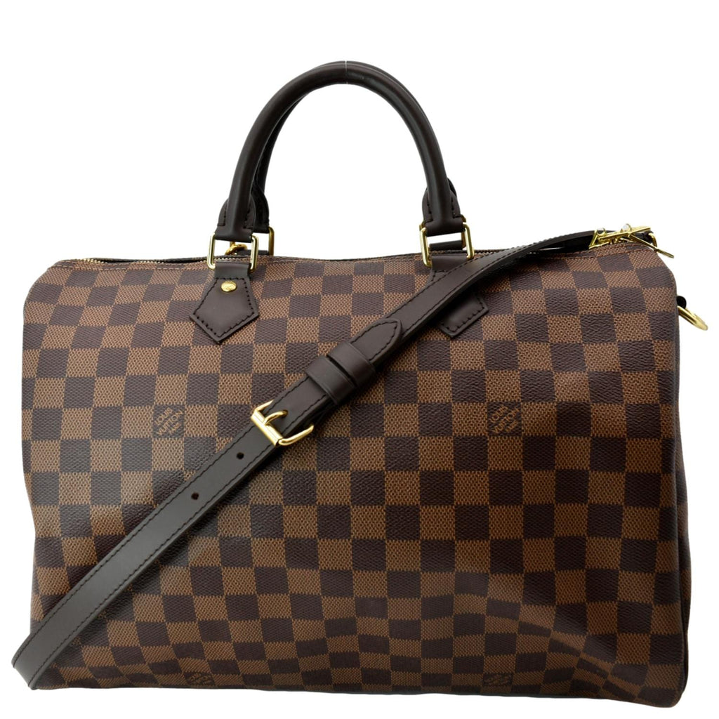 Louis Vuitton Speedy Bandoulière 35 Brown Damier Ebene