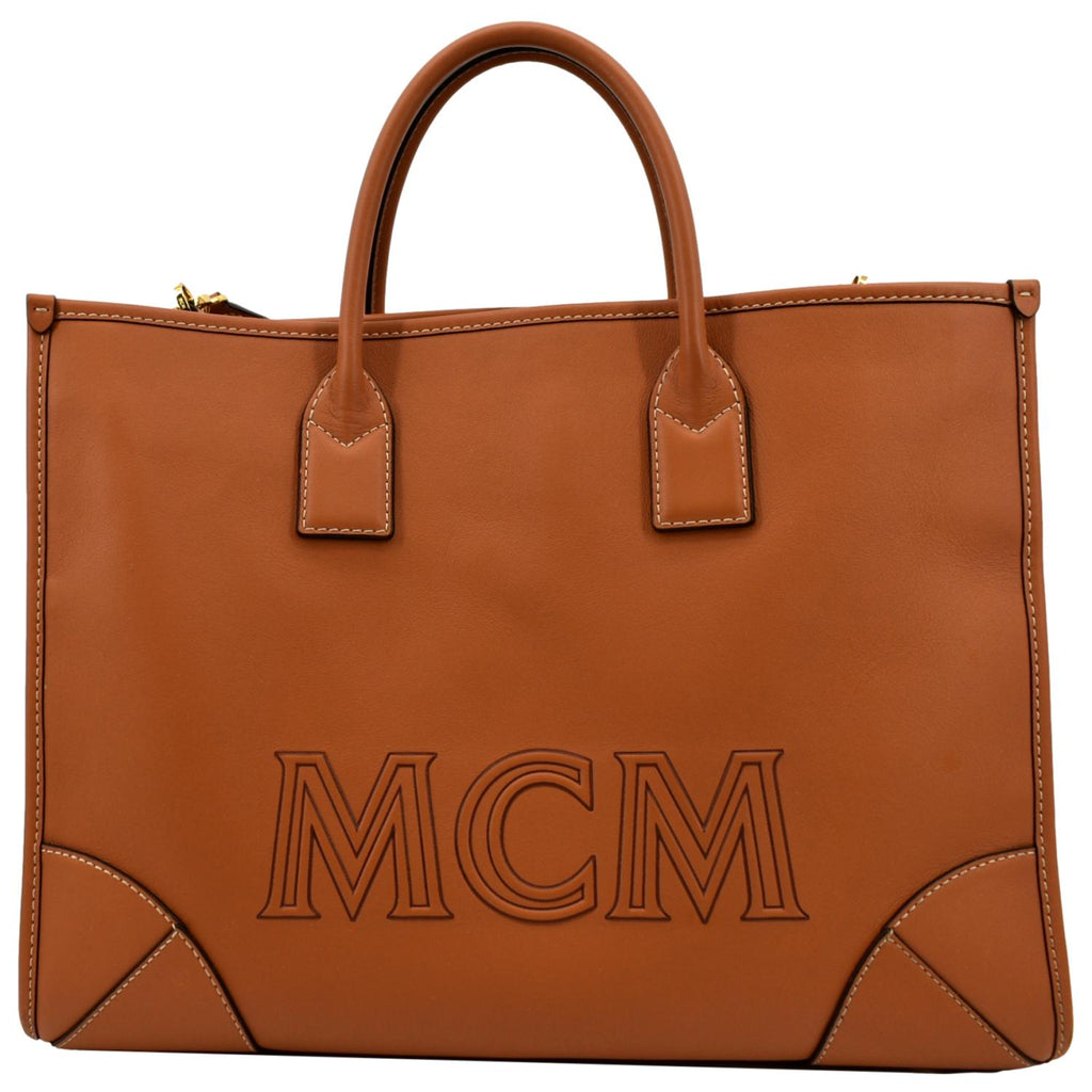 MCM Munchen R8375 Germany Monogrammed Crossbody Shoulder Bag