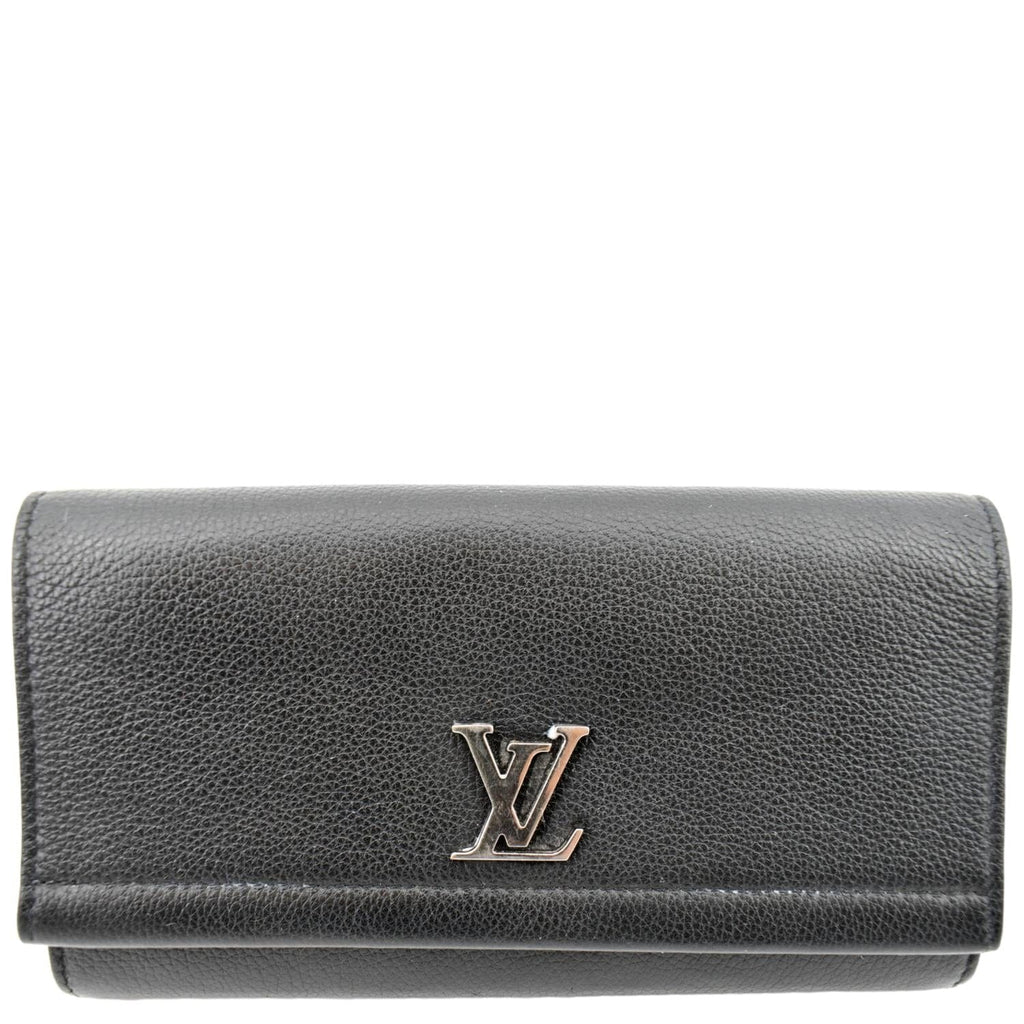 Lockme leather wallet Louis Vuitton Brown in Leather - 35587334