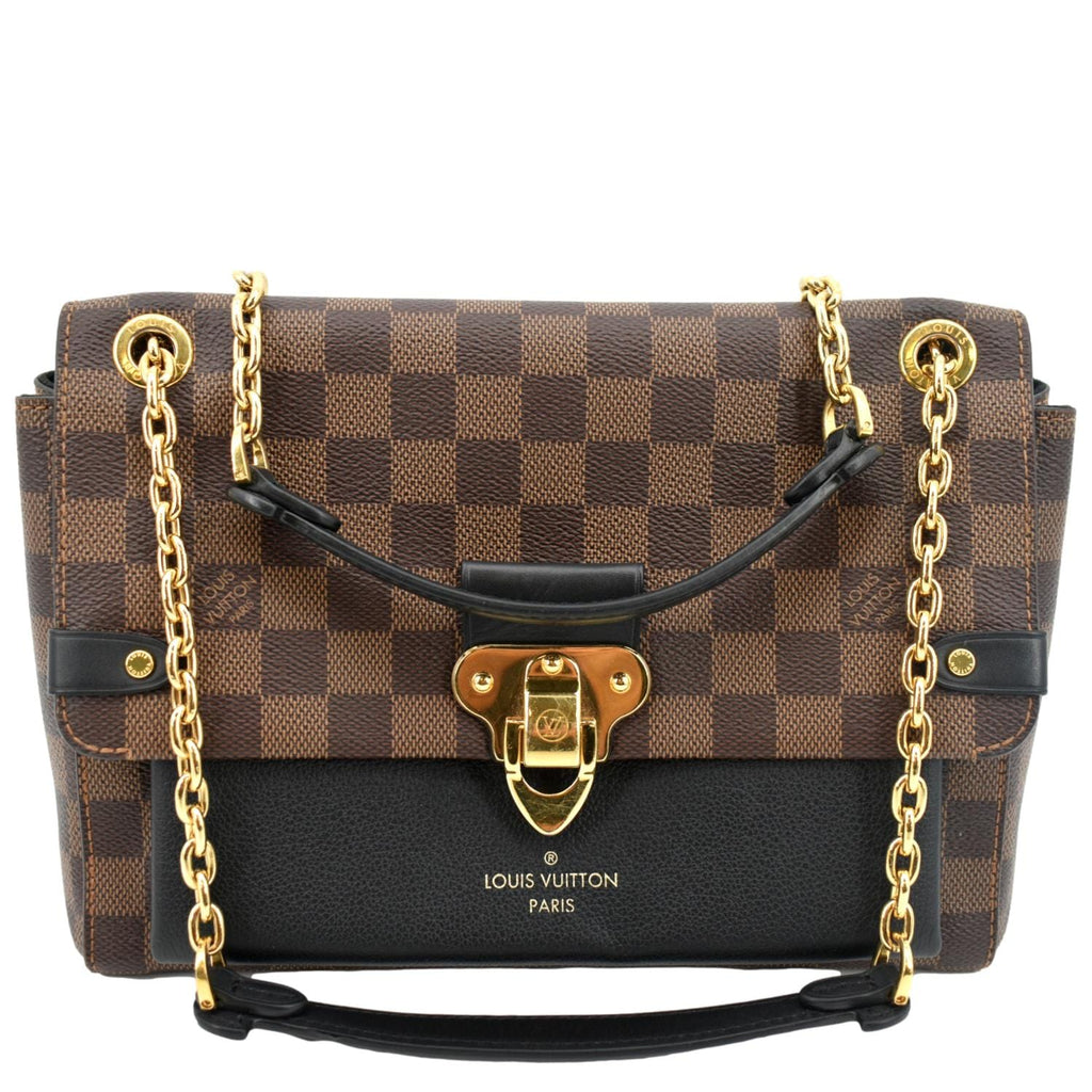 Louis Vuitton Brown, Pattern Print Damier Ebene Vavin PM