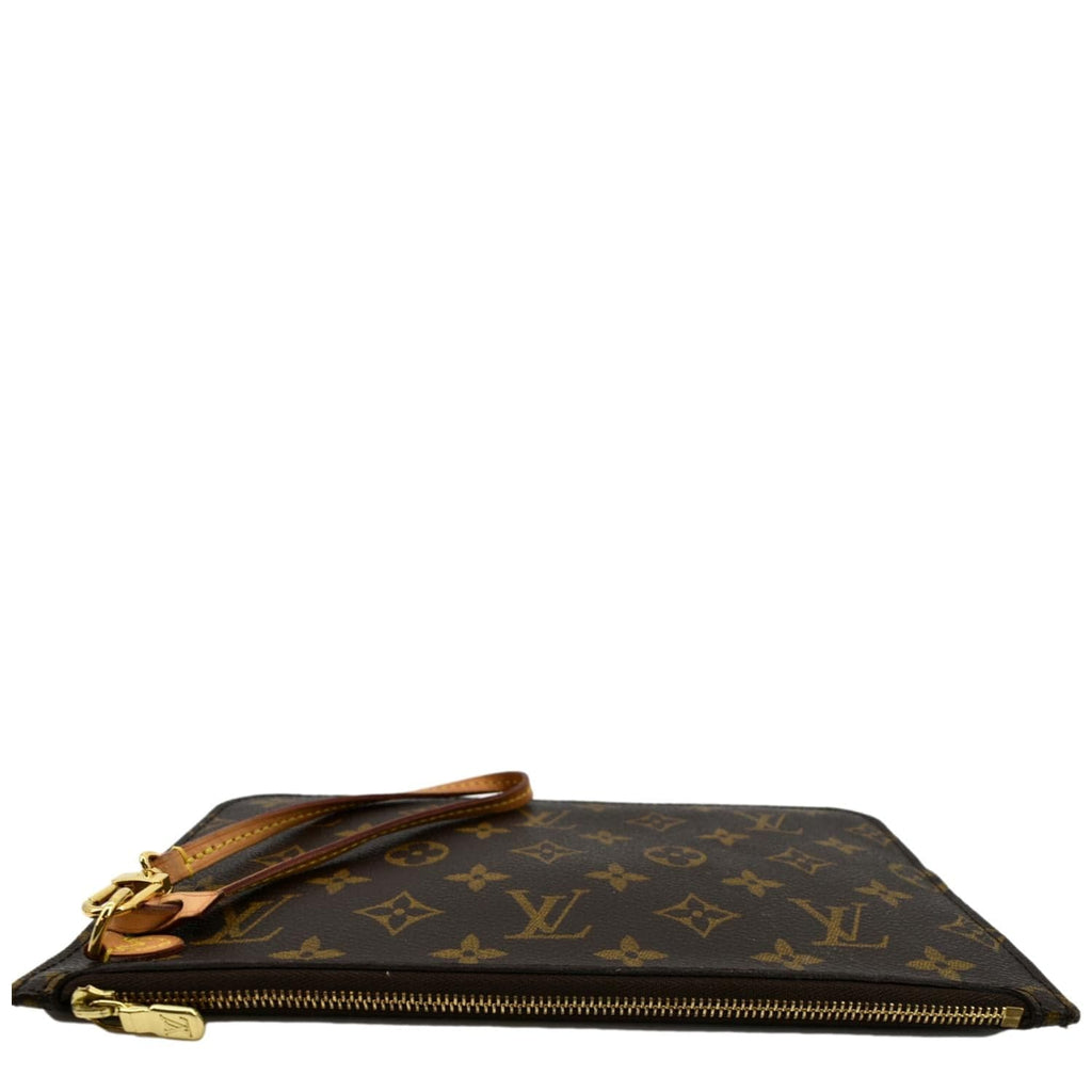 Louis Vuitton 2021 Monogram Neverfull Pouch - Brown Clutches, Handbags -  LOU806256