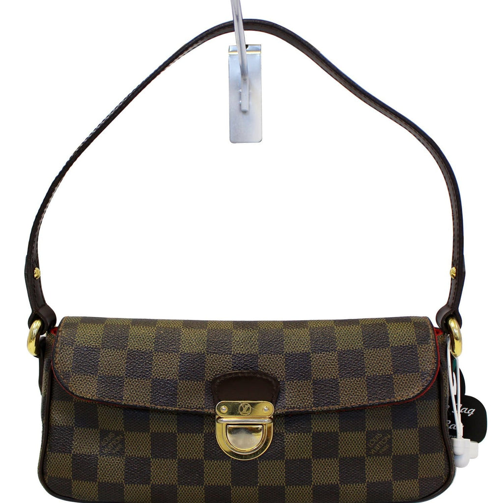 Brown Louis Vuitton Damier Ebene Ravello GM Shoulder Bag – Designer Revival