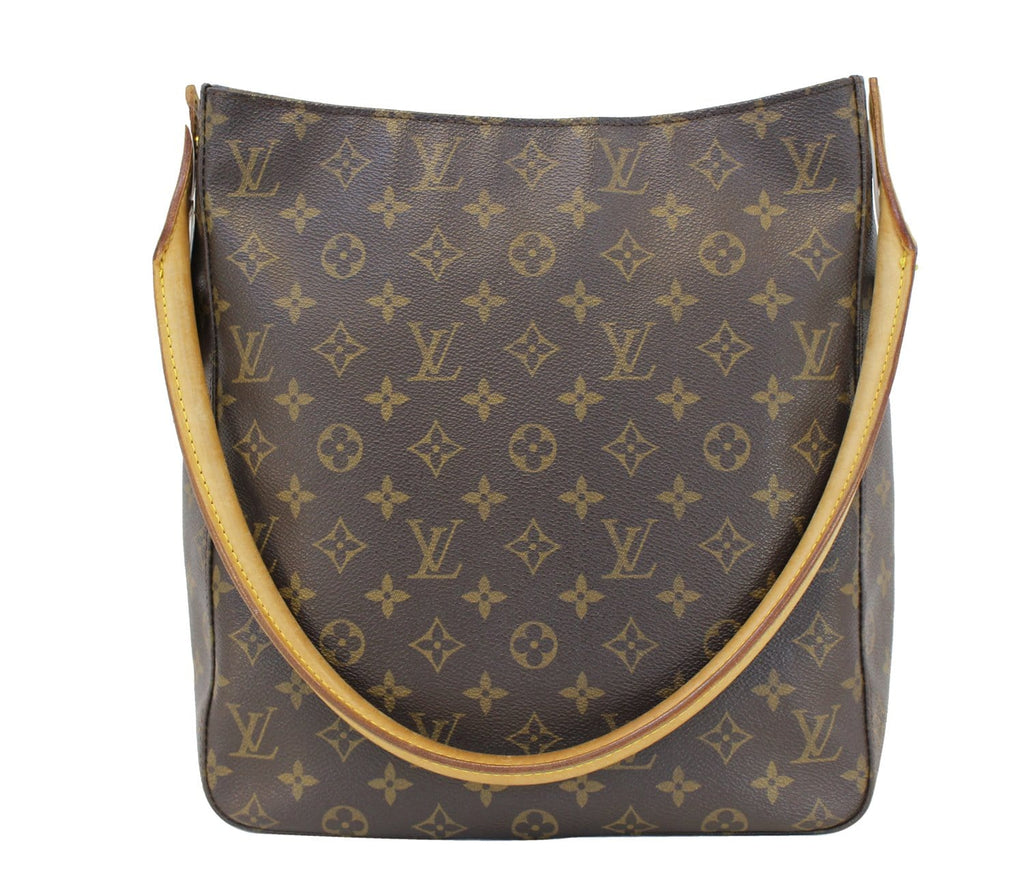 LOUIS VUITTON. Bowling bag in checkerboard canvas and br…