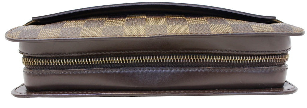 Authentic Louis Vuitton Damier Ebene Saint Paul Clutch, Luxury, Bags &  Wallets on Carousell