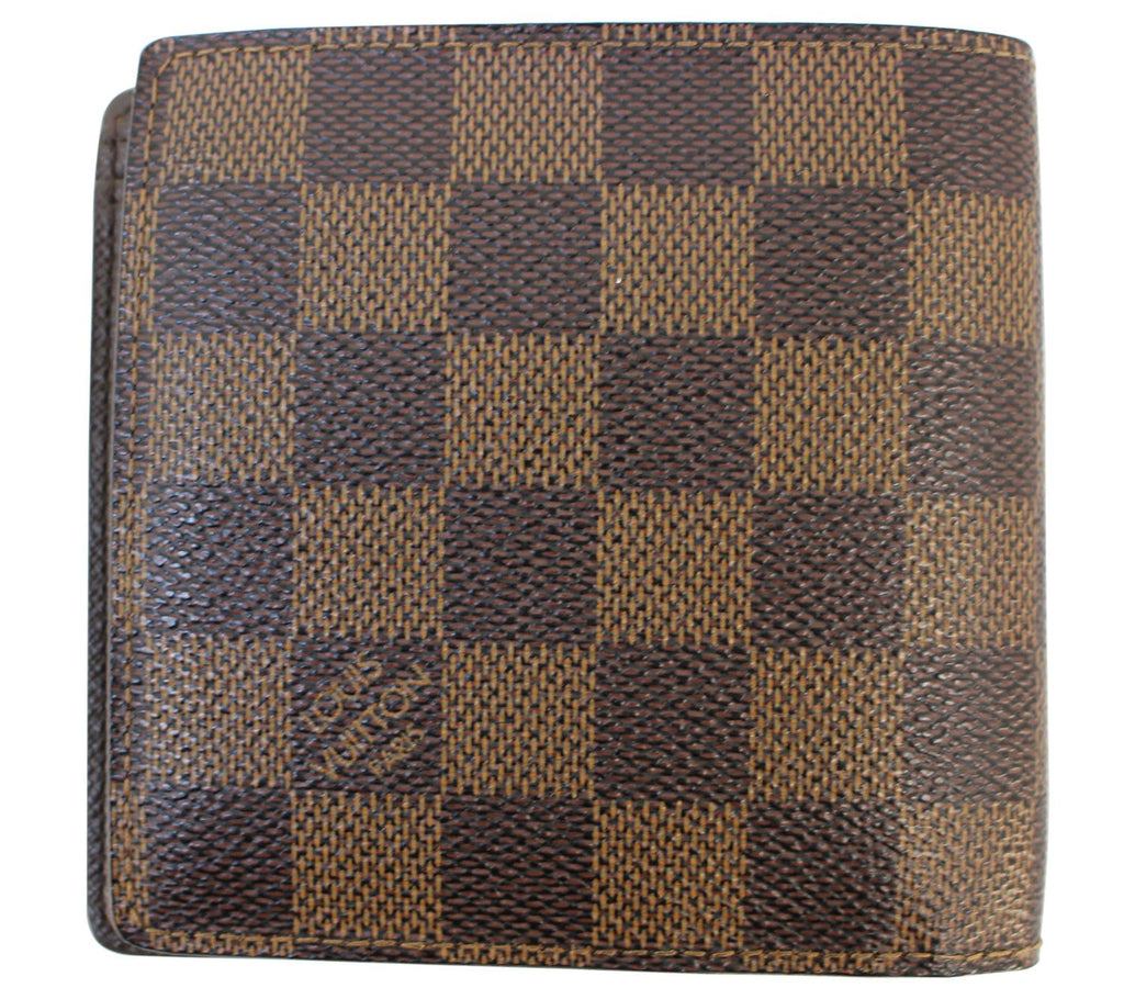 Louis Vuitton Damier Ebene Canvas Marco Wallet Louis Vuitton