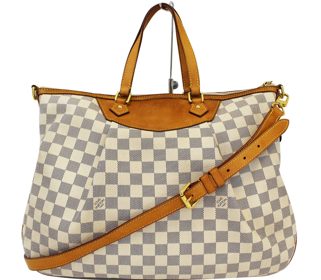 Siracusa GM Damier Azur – Keeks Designer Handbags