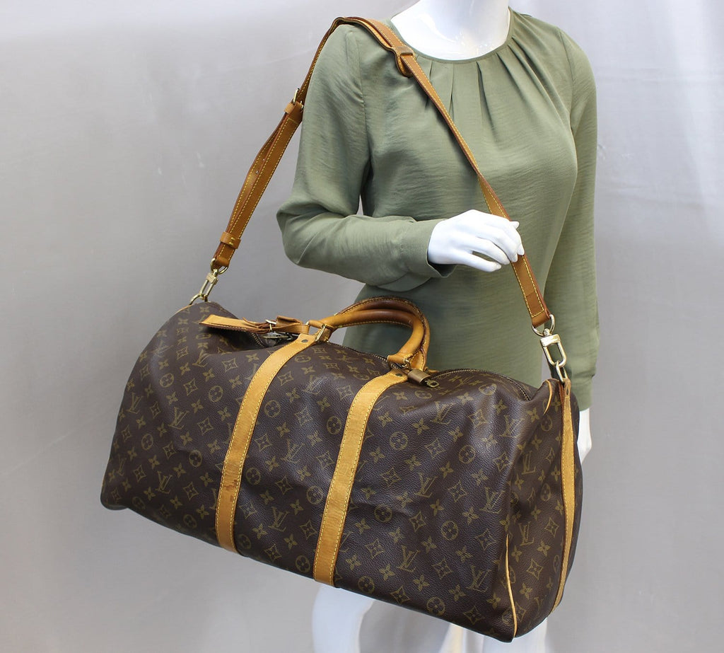 Handbag Louis Vuitton Boston Bag Keepall 55 Red Epi 122070045 - Heritage  Estate Jewelry