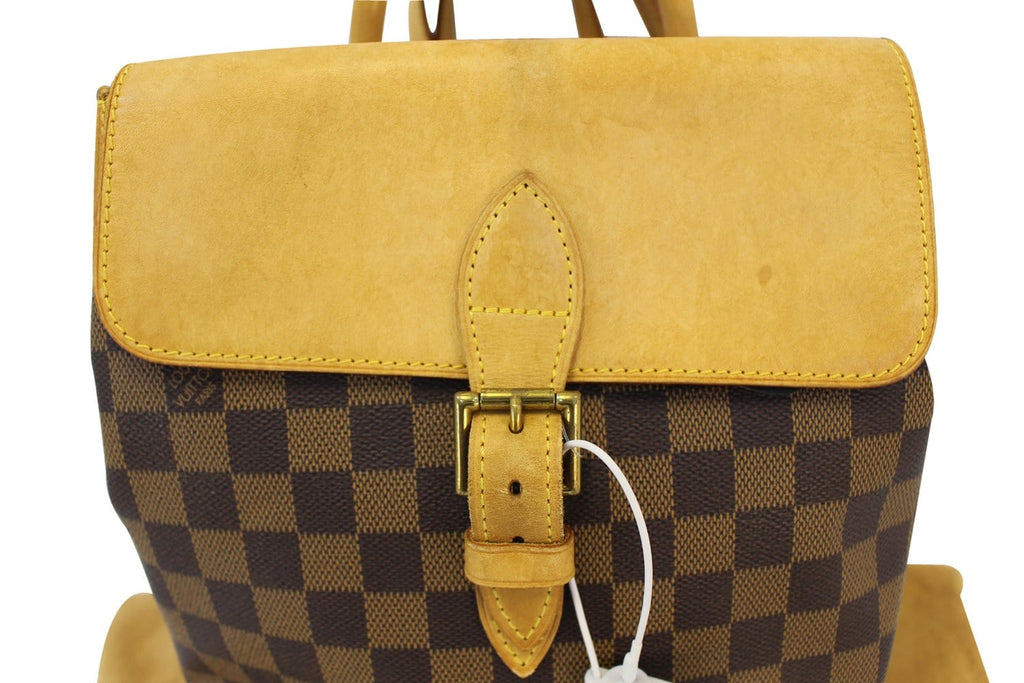 Louis Vuitton // 2000 Brown Damier Ebene Soho Backpack – VSP