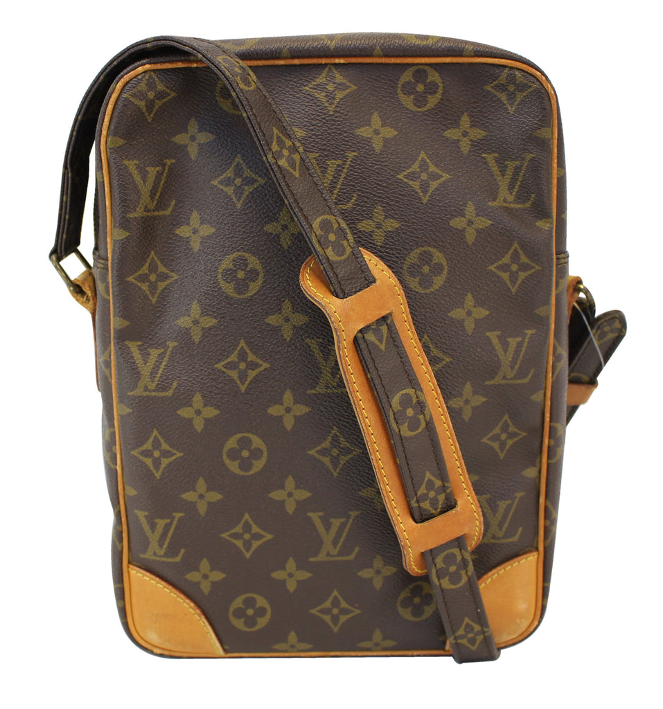 Louis Vuitton Authentic Louis Vuitton Danube Monogram Sling Crossbody Bag, tamayaku