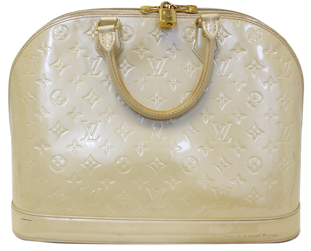 Louis Vuitton Vernis Monogram Alma GM - Neutrals Handle Bags, Handbags -  LOU580380