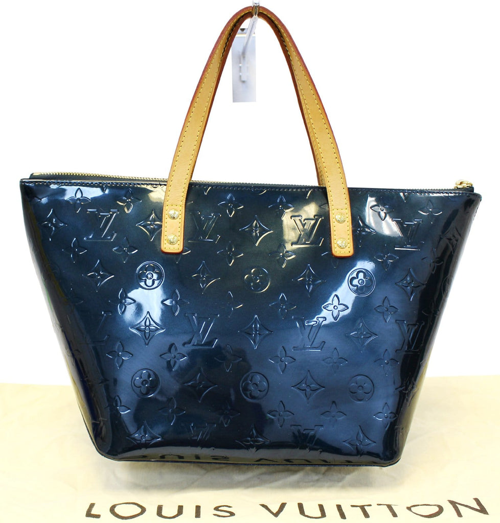 Louis Vuitton Vernis Bellevue Pm Blue Nuit 586174
