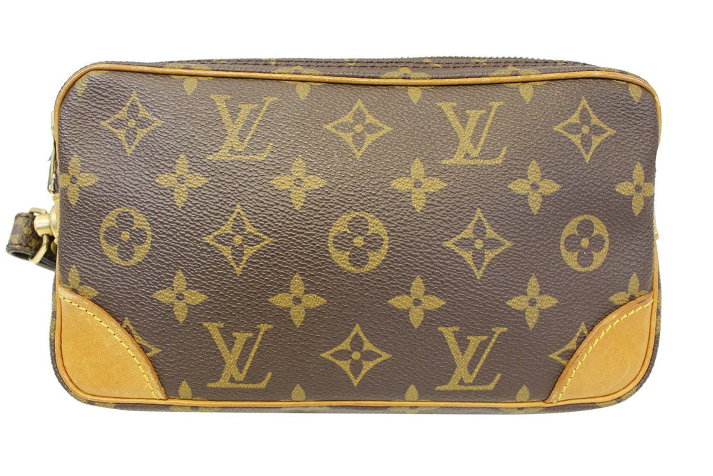 Louis Vuitton Marly Dragonne PM Clutch Ghw (Monogram) – ValiseLaBel