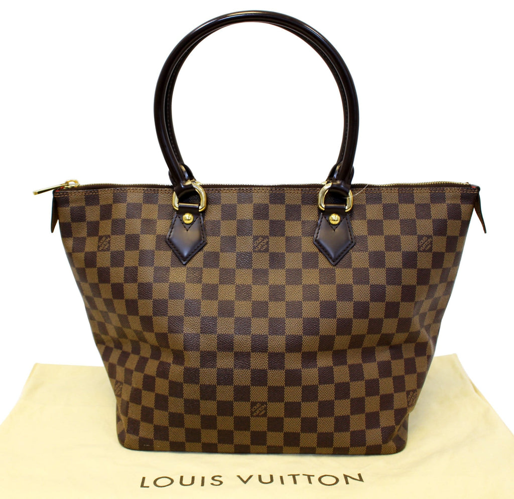 Louis Vuitton Saleya MM in Damier Azur Canvas and Vachetta Leather - Sindur  Style