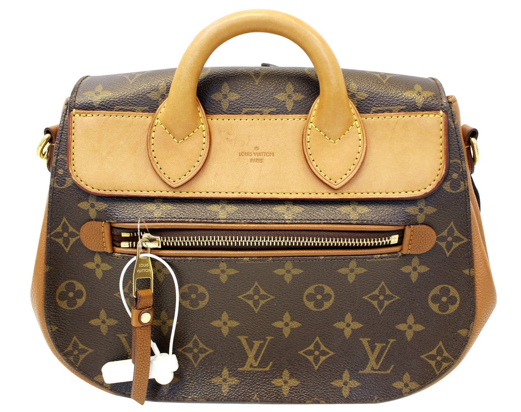 Louis Vuitton 2012 Monogram Eden MM Top Handle Bag w/ Strap – Lux