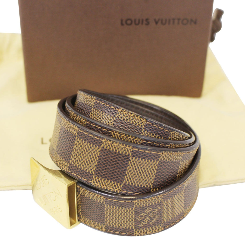 Louis Vuitton Belt Brown Leather ref.788640 - Joli Closet