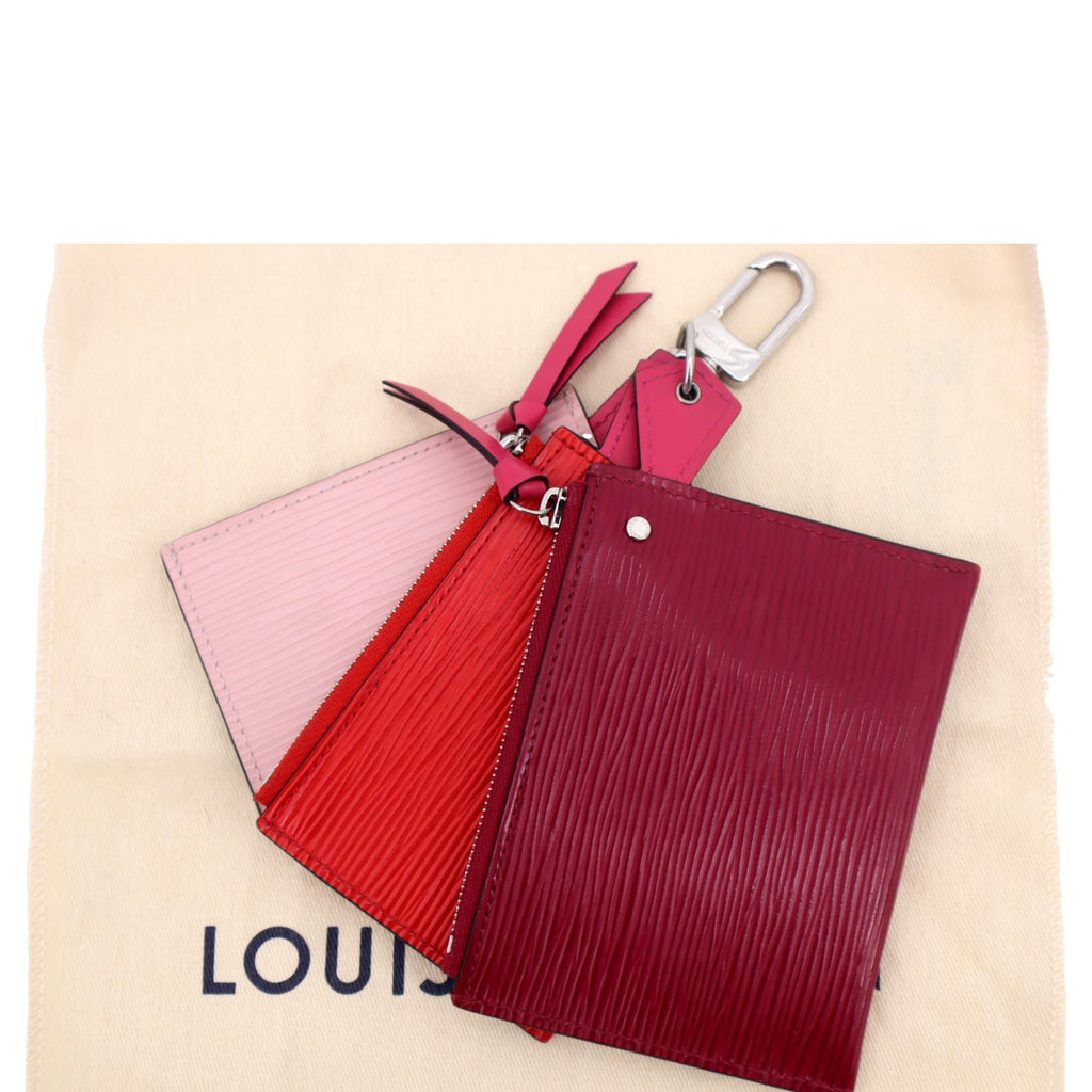 Louis Vuitton EPI Card Holder Wallet, Blue – purchasegarments