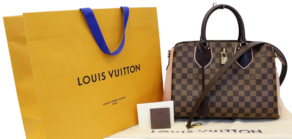 Authentic Louis Vuitton Damier Ebene Normandy Magnolia – Luxe
