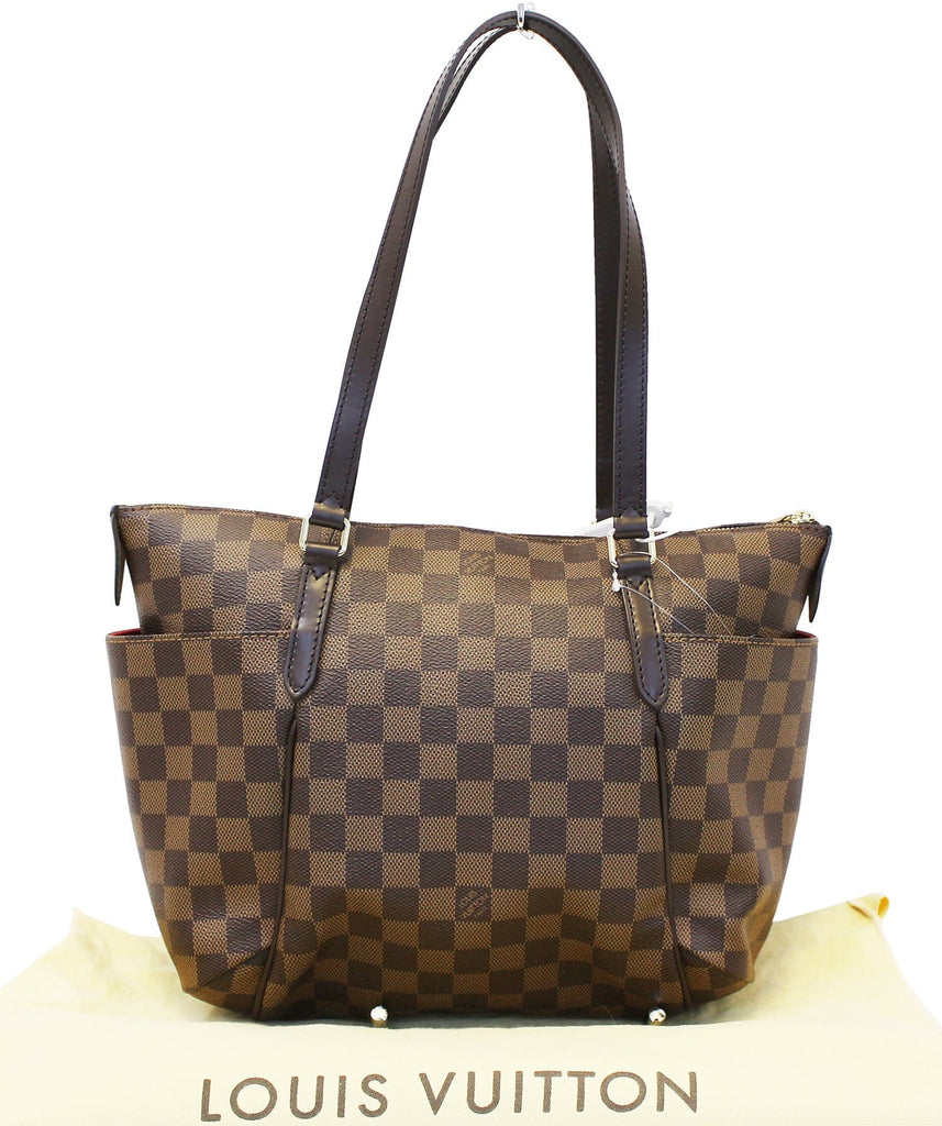 Louis Vuitton Damier Ebene Totally PM Shoulder Bag –