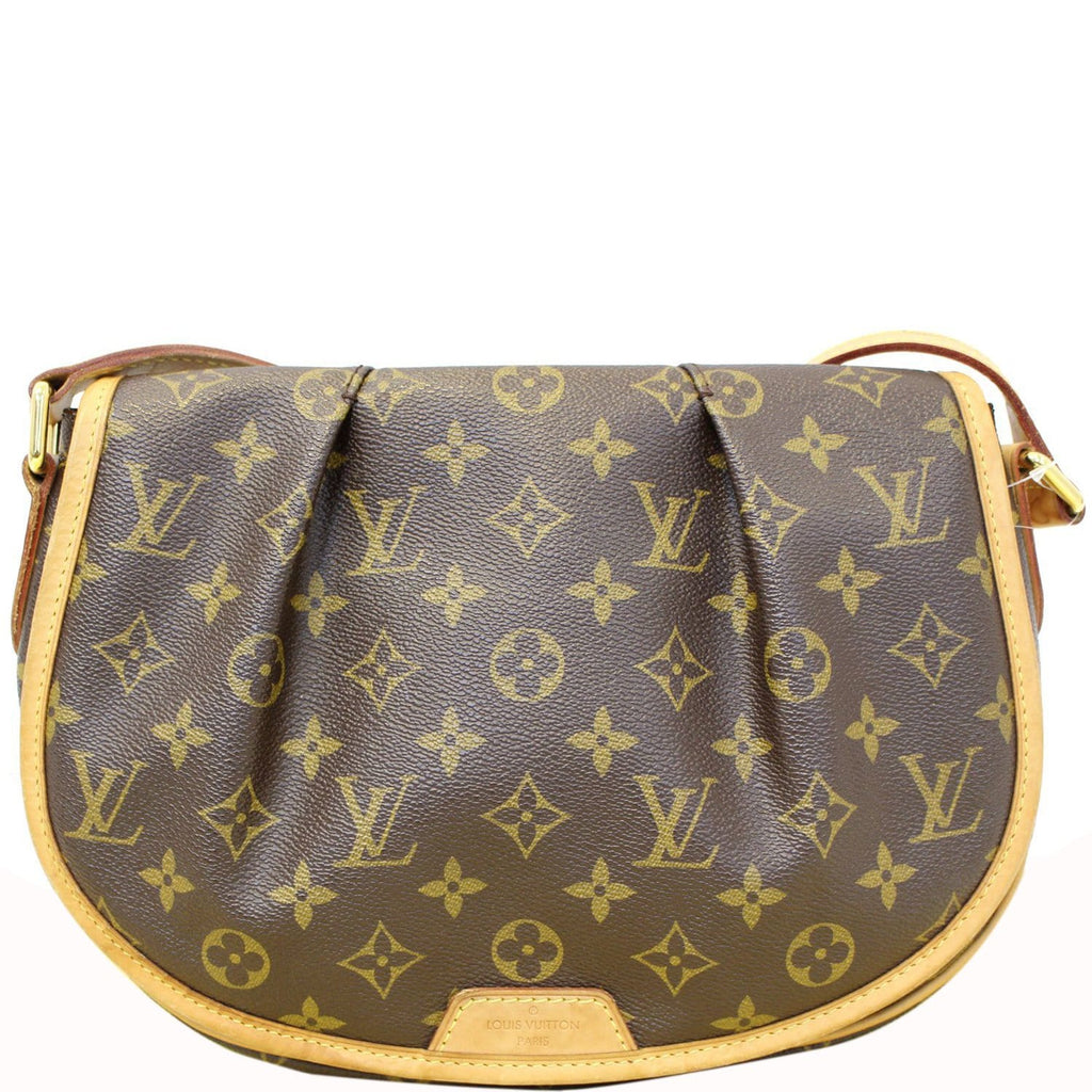 Louis Vuitton Menilmontant Handbag Monogram Canvas MM at 1stDibs  louis vuitton  menilmontant mm, louis vuitton menilmontant pm vs mm