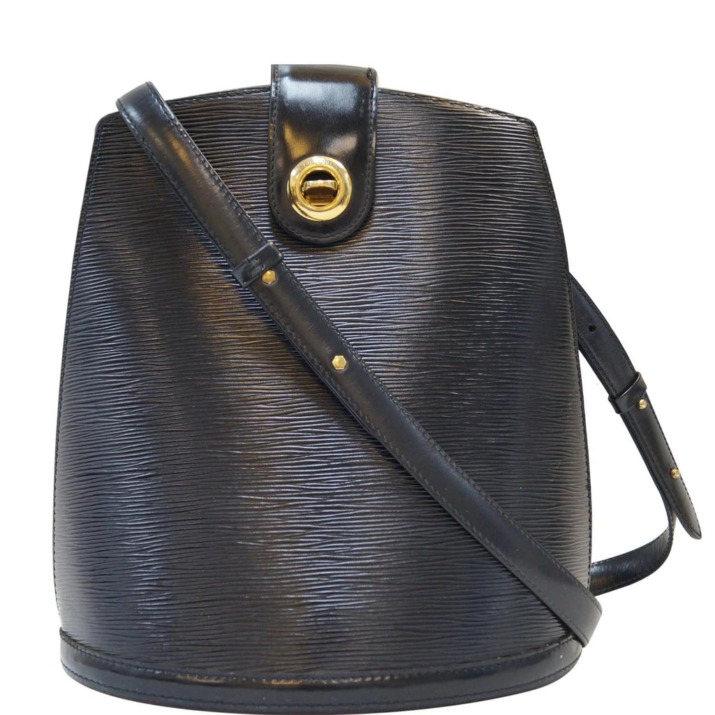 Louis Vuitton // Black Epi Leather Cluny Bag – VSP Consignment