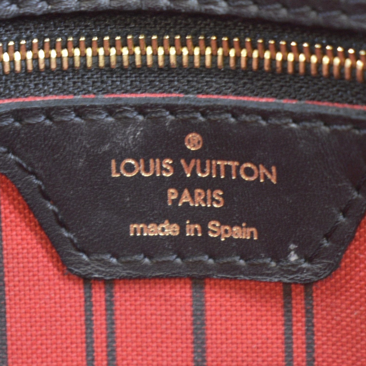 SOLD) Brand New Louis Vuitton Damier Ebene Neverfull Karakoram