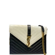 Yves Saint Laurent Chain Envelope Bicolor