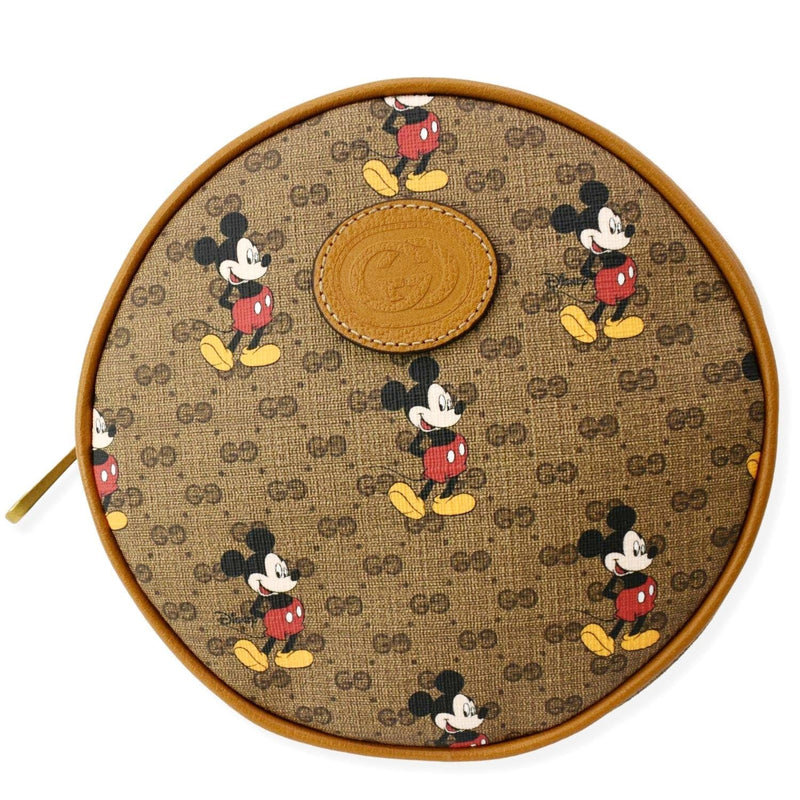 Gucci x Disney Backpack Mini GG Supreme Mickey Mouse Small Beige