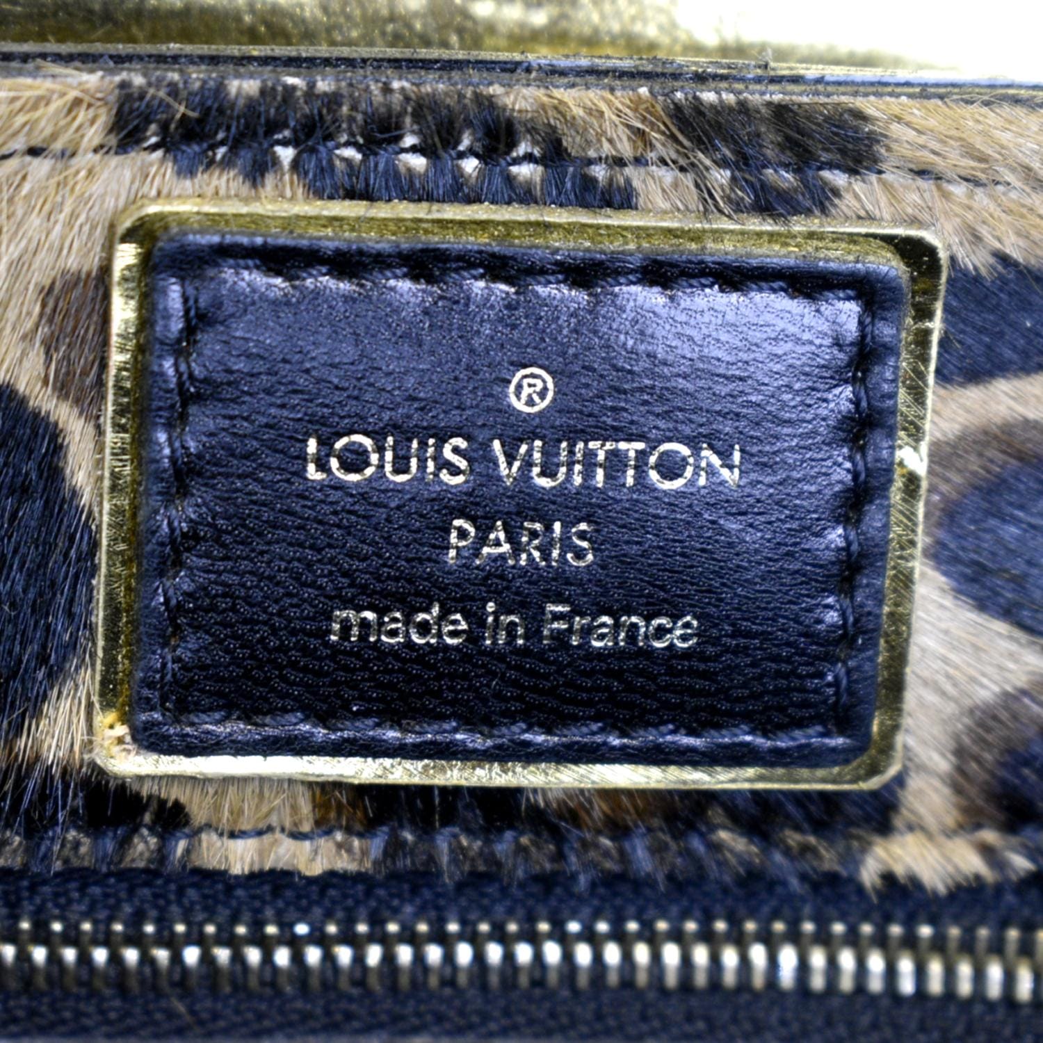 Louis Vuitton Monogram Leopard Polly