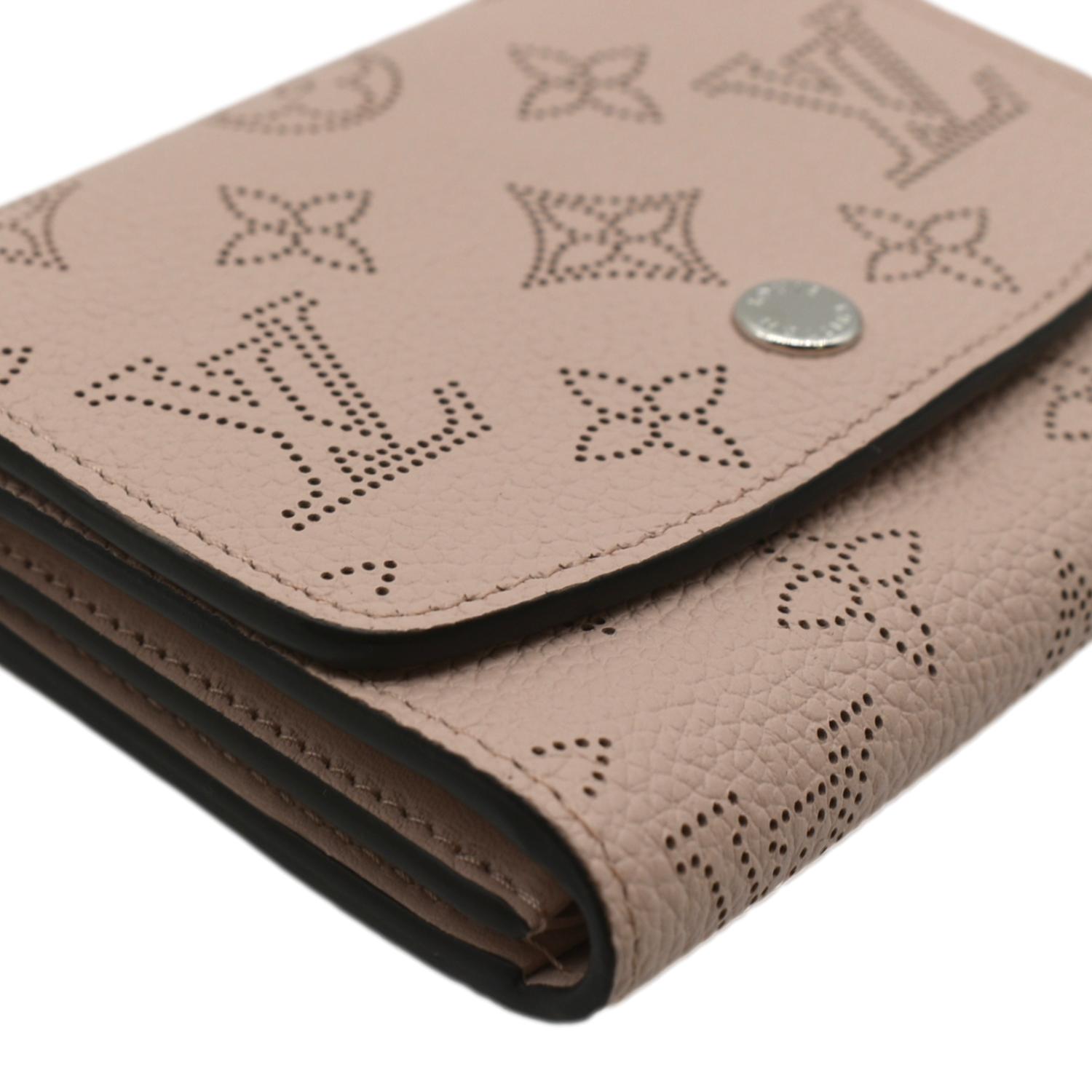 Louis Vuitton Galet Monogram Mahina Leather Iris Compact Wallet - Yoogi's  Closet