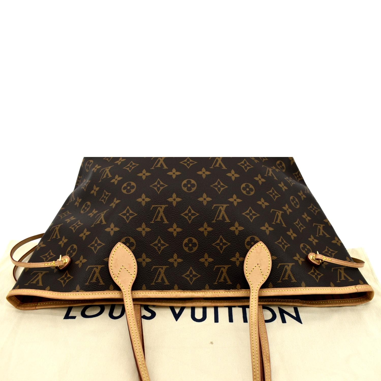 Louis Vuitton Neverfull MM Monogram Canvas Tote Bag - DDH