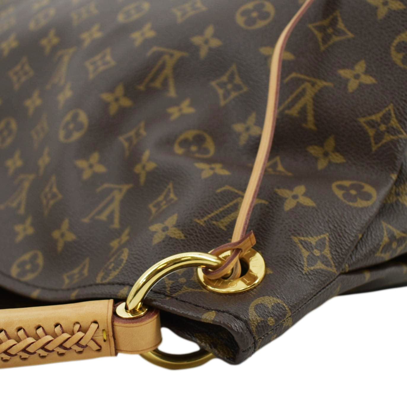 Louis Vuitton Artsy Hobo Mm 871221 Brown Monogram Canvas and