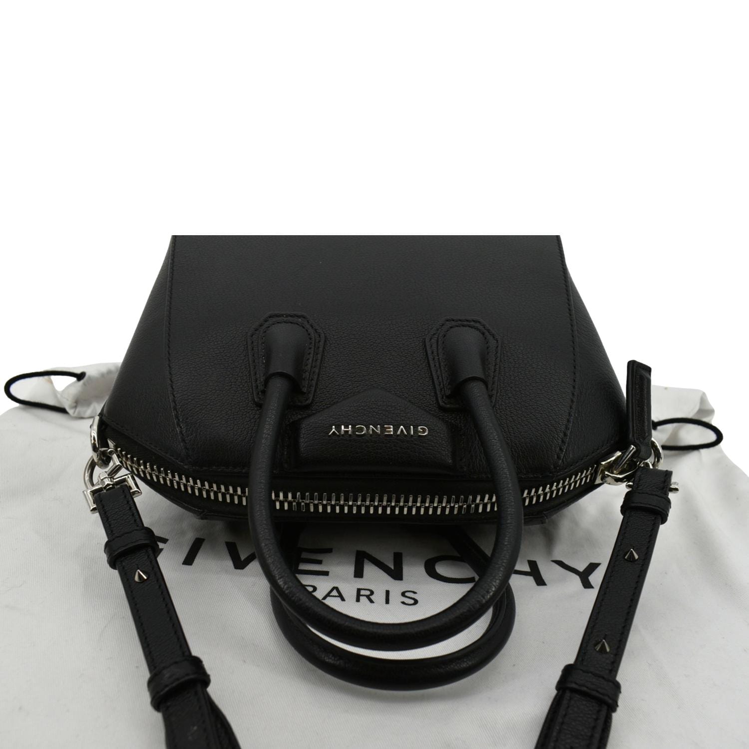 GIVENCHY Black ANTIGONA SIZE Small Handbags
