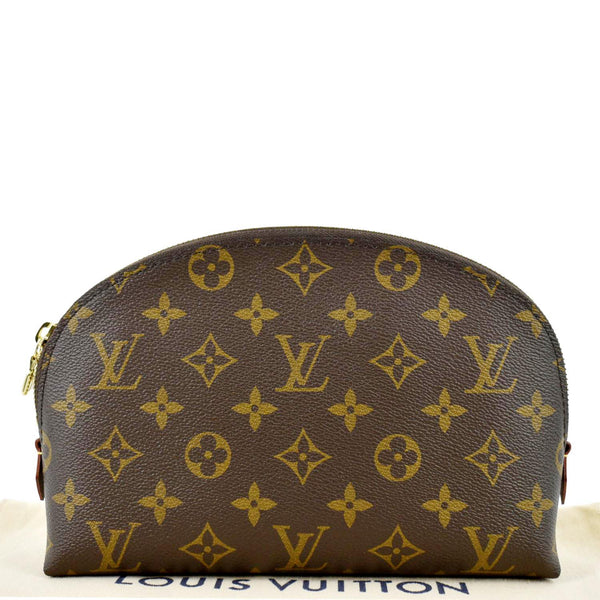 Louis Vuitton Monogram Canvas Cosmetic Pouch in Brown - Back