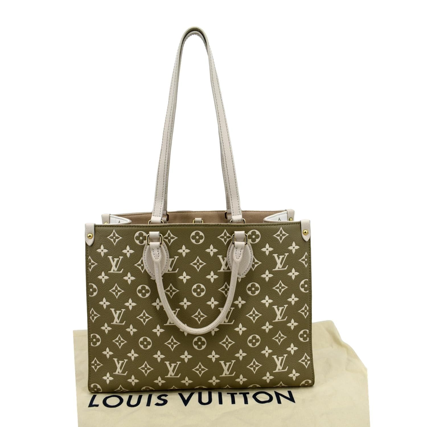 Handbag Onthego Louis Vuitton Synthetic for woman