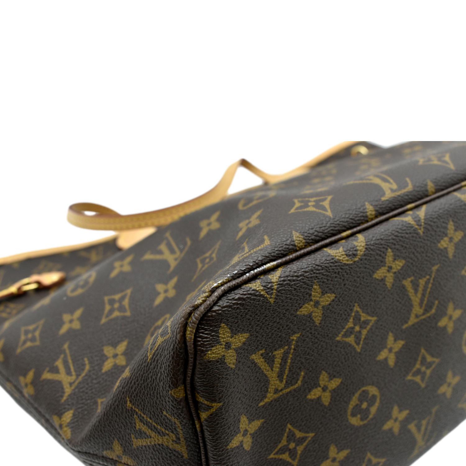 Louis Vuitton - Neverfull MM Monogram Coated Canvas - Brown Tote
