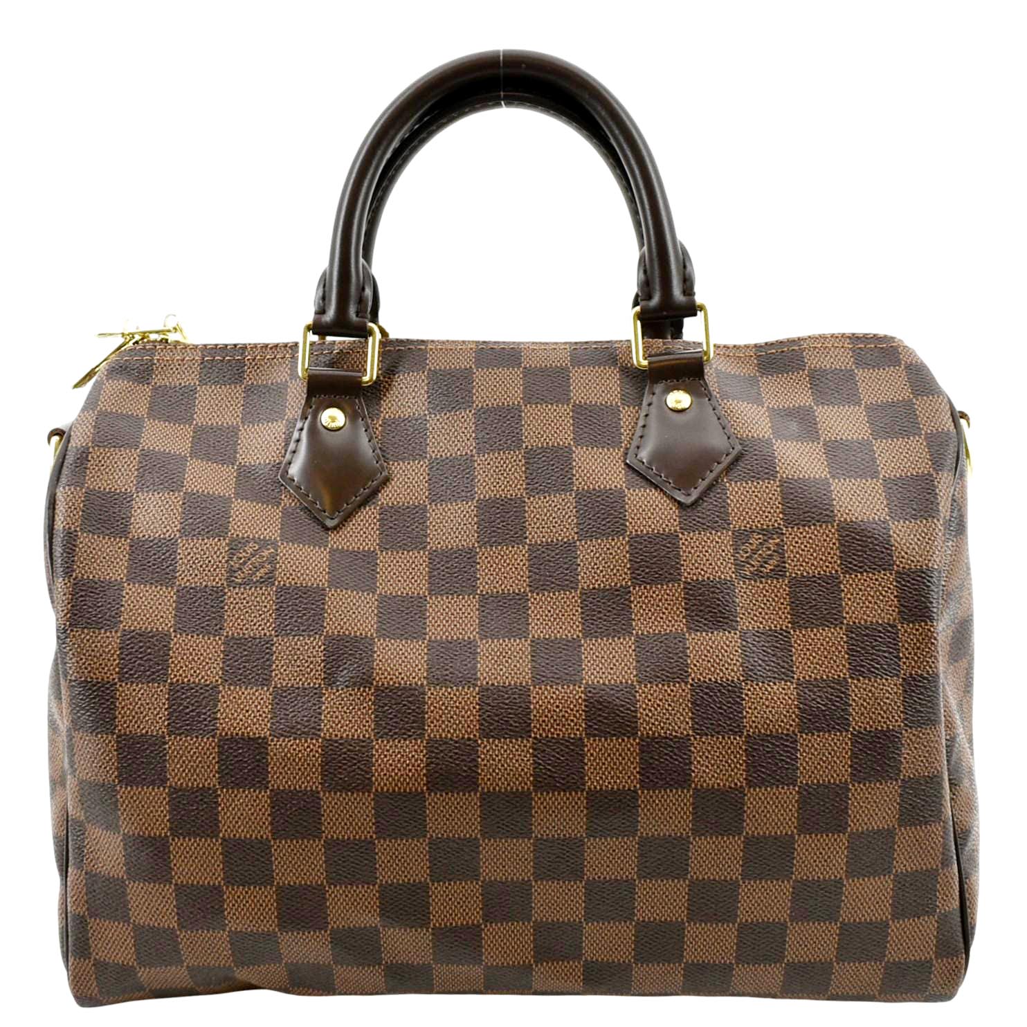 Louis Vuitton Speedy 30 Bandouliere Damier Ebene Shoulder Bag