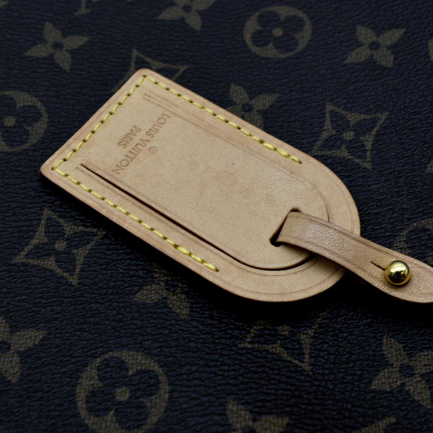 Graceful handbag Louis Vuitton Brown in Cotton - 19266893
